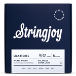 Stringjoy Signatures Balanced Super Light Guage (9-42) Nickel Wound Guitar Strings