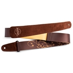 Taylor Synthetic Taylor Guitar Strap - Brown