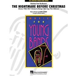 Selections from The Nightmare Before Christmas for Young Concert Band