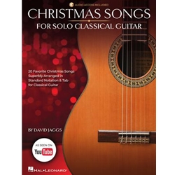 Christmas Songs for Solo Classical Guitar w/ TAB