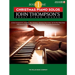 Christmas Piano Solos - John Thompson's Adult Piano Course - Book 1, Elementary Level