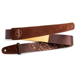 Taylor Synthetic Taylor Guitar Strap - Brown