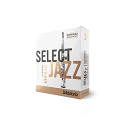 Rico Jazz Select Soprano Sax Unfiled Reeds RRS10SSX