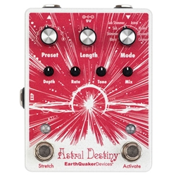 EarthQuaker Devices Astral Destiny Octave Reverberation Effect Pedal