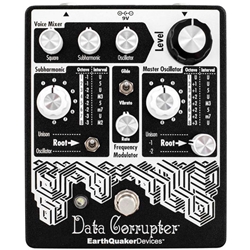 EarthQuaker Devices Data Corrupter Modulated Monophonic Harmonizing PLL Effect Pedal