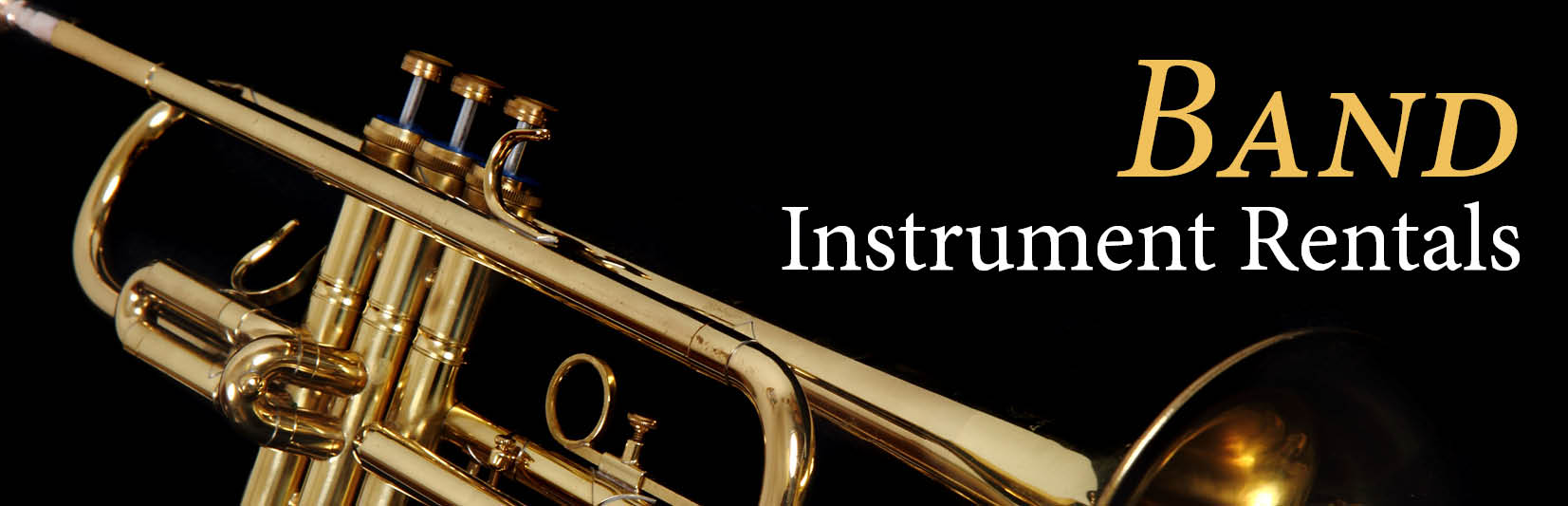 Band instrument rentals from The Music Shoppe