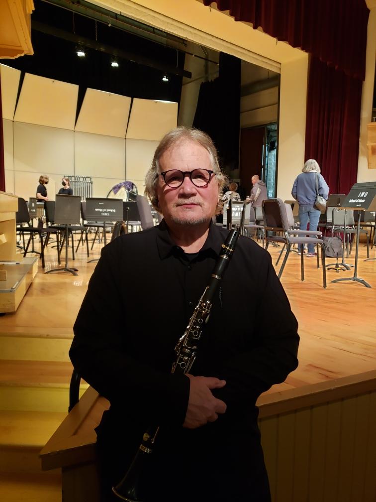 Bill Toovey, clarinet lesson teacher at The Music Shoppe of Normal, IL