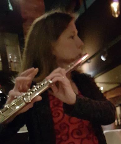 Sally Hoffmann, flute lesson teacher at The Music Shoppe of Normal, Illinois