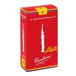 Vandoren Java Red Soprano Sax Reeds, Box/10 SR30R