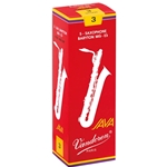 Vandoren Java Red Bari Sax Reeds, Box/5 SR34R