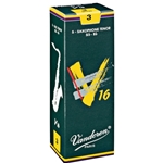 Vandoren V16 Tenor Sax Reeds, Box/5 SR72