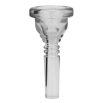 
							Image of Faxx FPTBN-6.5AL Small Shank Clear Plastic Trombone Mouthpiece