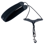 Protec Saxophone Neck Strap - Neoprene, Comfort Bar, 24"
