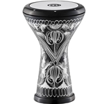 Meinl 8.5" Aluminum Engraved Doumbek w/ Synthetic Head