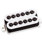 Seymour Duncan Invader Humbucker - Bridge, White/Black