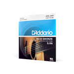 D'Addario Light 12-String Acoustic Guitar Strings - 10-47