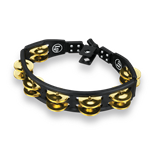 LP Cyclops Mountable Tambourine - Black, Brass Jingles