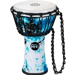 Meinl Jr. Series 7" Synthetic Djembe - Galactic Blue Tie Dye