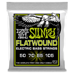 Ernie Ball Regular Slinky Flatwound Electric Bass Strings - 50-105