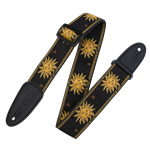 Levy's Sun Motif Series Straps - Black