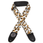 
							Image of Levy's Signature Poly Series Guitar Strap - Faux Leopard Fur