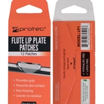 Protec Flute Lip Plate Patches - 12 Pack