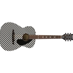 Fender Tim Armstrong Hellcat Acoustic-Electric Guitar - Checkerboard