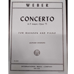 Concerto In F Maj., Op. 75