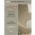 Bertini: 25 Etudes Elementaires, Opus 137