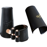 Vandoren Leather Soprano Sax Ligature & Cap LC26P