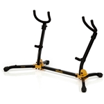 Hercules Double Alto/Tenor Saxophone Stand