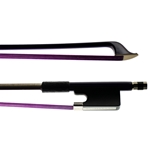 Glasser Premium Fiberglass Cello Bow - Purple 4/4