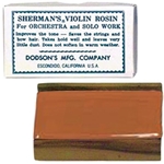 Dodson Sherman's Light Violin and Viola Rosin