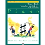 Alfred's Basic Piano Library: Theory Book Complete 2 & 3 - For the Later Beginner