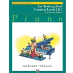 Alfred's Basic Piano Library: Ear Training Book Complete Level 2 & 3