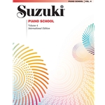 Suzuki Piano School International Edition Piano Book - Volume 4