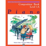 Alfred's Basic Piano Library: Composition Book 1A