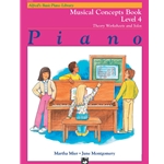 Alfred's Basic Piano Library: Musical Concepts Book 4