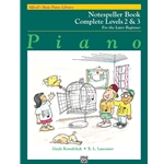 Alfred's Basic Piano Library: Notespeller Book Complete 2 & 3