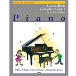 Alfred's Basic Piano Library: Lesson Book Complete Level 1 for The Later Beginner (1A/1B)