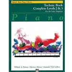 Alfred's Basic Piano Library: Technic Book Complete 2 & 3 - For the Later Beginner