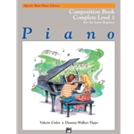 Alfred's Basic Piano Library: Composition Book Complete 1 (1A/1B)