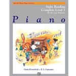 Alfred's Basic Piano Library: Sight Reading Book Comlete Level 1 (1A/1B)