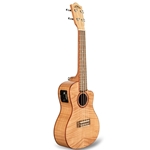 Lanikai Acoustic/Electric Concert Ukulele - Flame Maple