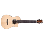 Cordoba Guitars Mini II Acoustic-Electric Guitar - Striped Ebony MINI-II-EB-CE