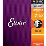 Elixir Acoustic Nanoweb 80/20 Bronze ACNANO80/20