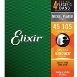 Elixir Bass Nanoweb Nickel Plated BASSNANONICKEL