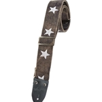 Henry Heller Guitar strap, stars HCOTRV-03