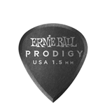 Ernie Ball 1.5mm Black Mini Prodigy Picks 6-pack PO9200