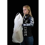 Alto Sax Instrument Cover - White